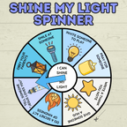 Shine My Light Craft, Matthew 5 Lesson, Bible Crafts, Sunday School Crafts, Spinner Craft, Christian Craft, Homeschool, Shine Your Light