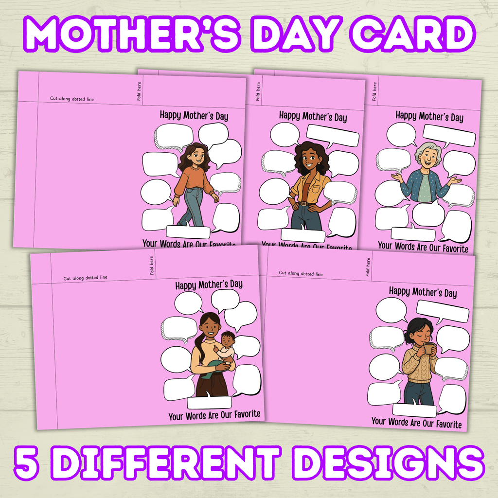 Funny Mother's Day Card, Mother Quote, Mom Quotes, What Mom Says, Humor Mom Card, Mom Gift, Family Card, Wife Card, Card from Siblings