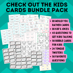 Questions for Kids to Get Them Talking | Kid's Question Cards | Bonding Questions for Kids