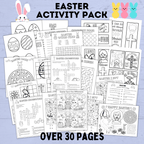 Easter Activity Pack for Kids | Easter Printables | Easter Activities | Easter Crafts | Easter fun pack for kids | Kids Activities | Kids