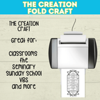 7 Days of Creation Bible Story Sunday School Craft for Kids, Old Testament