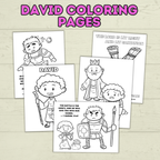 Free David and Goliath Coloring Pages for Kids