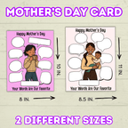 Mother's Day Keepsake Quotes Poster and Card, Personalized Fill in the blank Mom, Funny Gift for Mom, Mother's Day Gift, Grandma Gift Funny