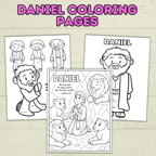 Free Daniel in the Lion's Den Coloring Pages for Kids
