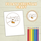 Pie Day Craft, Christian Craft, Bible Study, Sunday School Craft, Christ Craft, Pie Craft, Pie Day Activity, Children's Ministry, Spinner