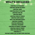 Christmas Games for Kids | Christmas Printables | Christmas Games for Adults | Christmas Games for the Family | Christmas Taboo | Games