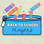 Back to School Prayers, Prayer Craft, Sunday School Craft, Back to School Crafts,  Cut and Paste Crafts, Christian Crafts, Bible Crafts