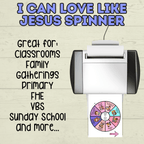 I  Can Love Like Jesus Craft, Valentine's Day Christian Craft, Sunday School Craft, Bible Craft, Bible Lesson