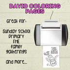 Free David and Goliath Coloring Pages for Kids