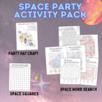 Space Party Activity Pack | Space Activity | Space Craft | Space Games | Outer space games | kids Games | Party Games | Space Party Games