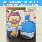 Jonah and the Whale, Biblical Characters Craft, Bible Story Lessons, Kids Ministry, Sunday
