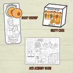 Job Bible Lesson Story Bundle, Job Bible Craft, Sunday School Crafts, Homeschool, Old Testament, Job Activity, Job Craft, Job Cube Story