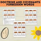Doctrine And Covenants Games for Kids | Kid's Games | Adult Games | Church Games | D&C games and Activities | Doctrine and Covenants Lesson