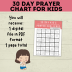 30 Day Kid's Prayer Challenge