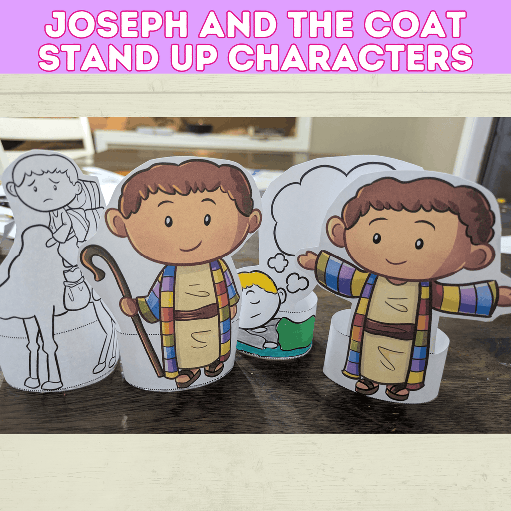 Joseph Bible Story Craft for Kids, Sunday School, Kids Ministry, Toddler, Old Testament