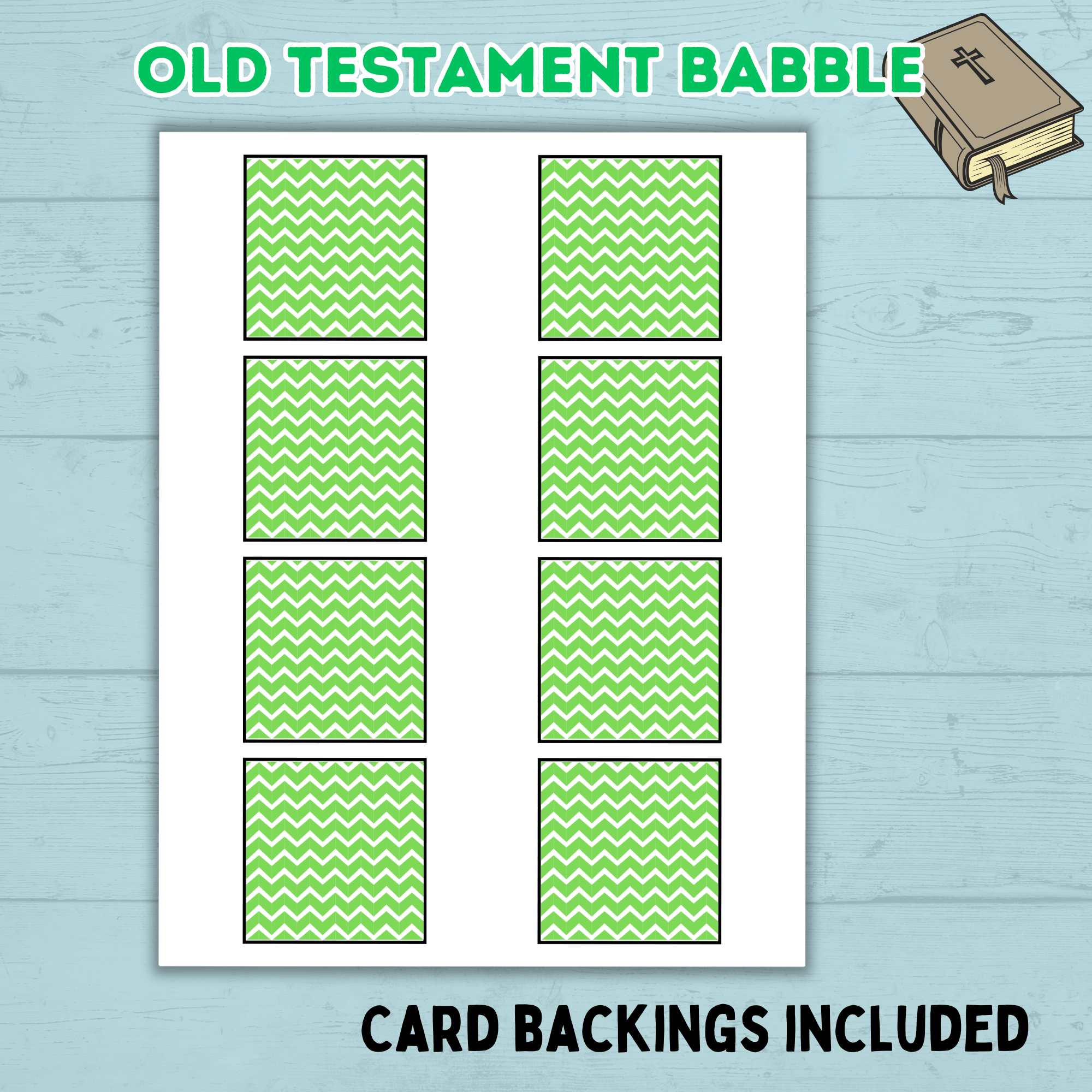 Old Testament Bible Church Game, Teen Youth Group Game, Come Follow Me, Sunday School Game, Christian, Bible Babble, Seminary, Icebreaker
