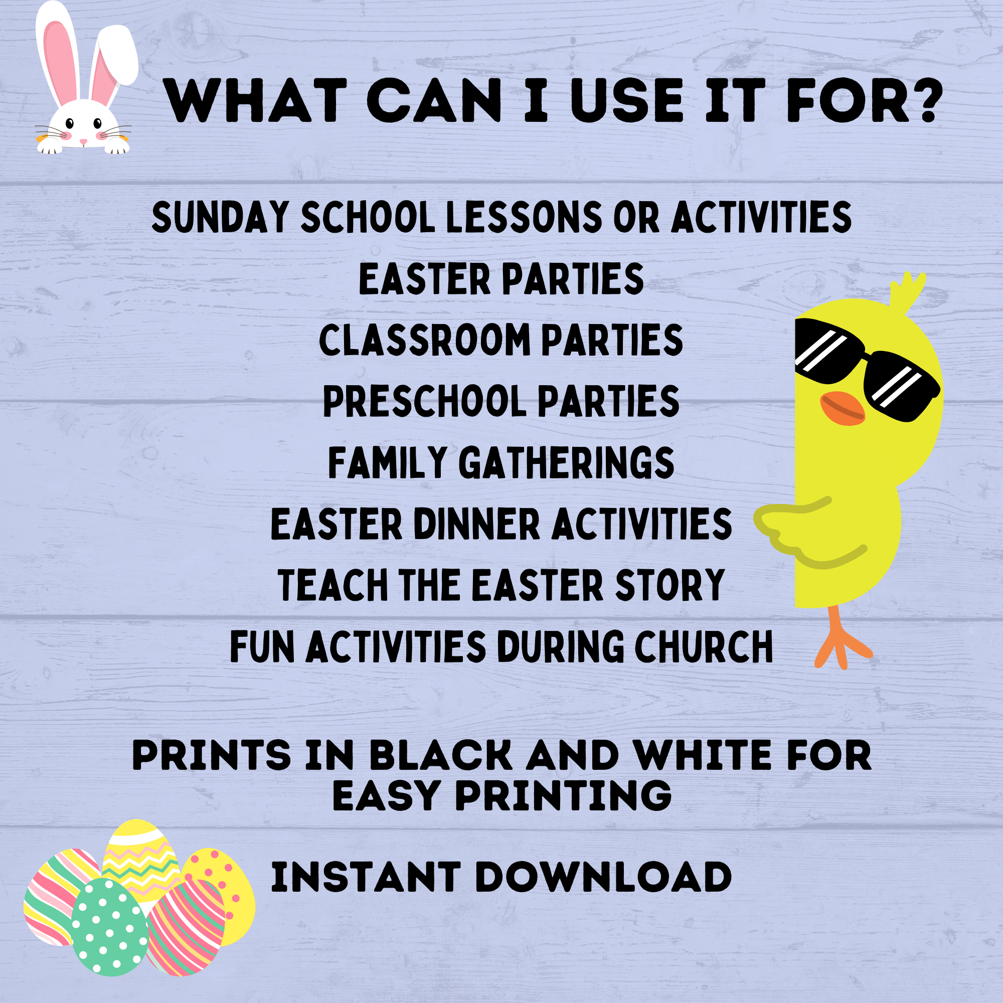 Easter Activity Pack for Kids | Easter Printables | Easter Activities | Easter Crafts | Easter fun pack for kids | Kids Activities | Kids