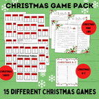 Christmas Games for Kids | Christmas Printables | Christmas Games for Adults | Christmas Games for the Family | Christmas Taboo | Games