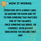 Kid's Bingo | New Year's Eve Bingo | Bingo for Kids | Get to Know you Bingo | Kids Games | New Year's Eve games | Party Games | NYE