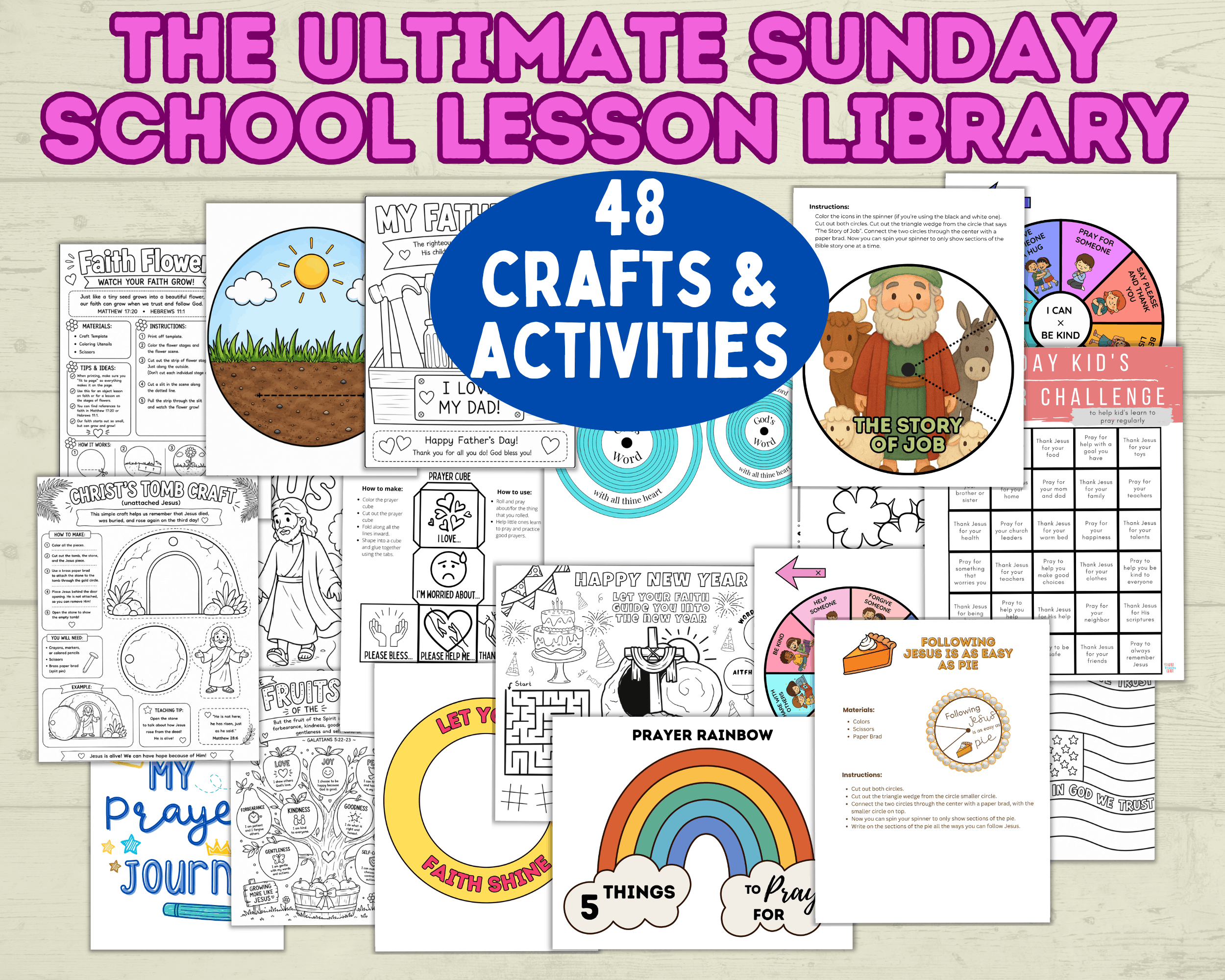 Ultimate Sunday School Lesson Library, Bible Lesson, Bible Crafts, Bible Activities, Sunday School Crafts, Kids Crafts, Holiday, Homeschool