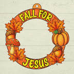 Christian Fall Craft, Fall for Jesus Craft, Sunday School Craft, Bible, Fall Activity, Christian Activity, Homeschool, Cut and Paste Craft