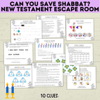 New Testament Escape Room for Youth | Youth Games | Classroom Games | Party Games | Digital Escape Room | Classroom Party | Family Games