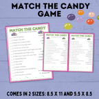 Match the Candy Game for Kids | Kids Games | Kids Activities | Classroom Games | Party Games | Birthday Games | Kids Printables