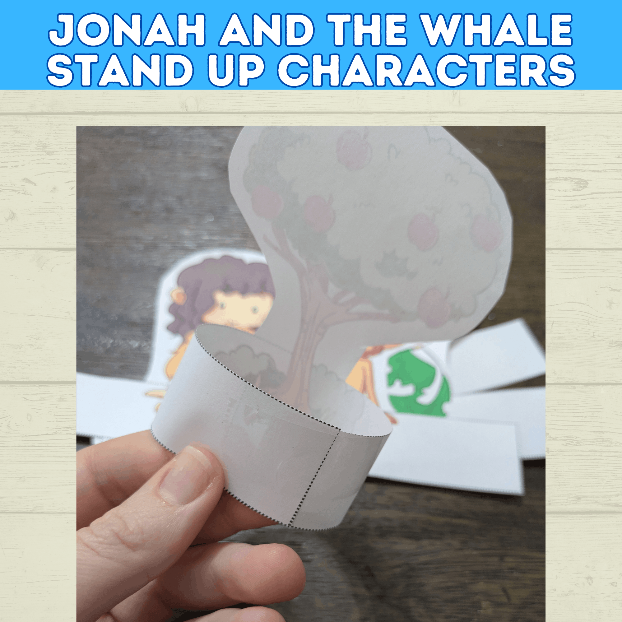 Jonah and the Whale, Biblical Characters Craft, Bible Story Lessons, Kids Ministry, Sunday