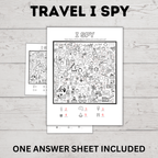 Travel I Spy for Kids | Kids I Spy | Travel Games | Kids Games | Plane Games | Road Trip Games | Paper Games | Toddler Games | I spy