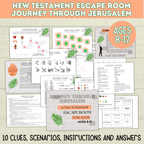 Bible Escape Room | New Testament Escape Room for Kids | Kids Games | Easter Games
