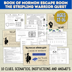 Book of Mormon Escape Room for Youth | Book of Mormon Games | Kids Escape Room | Youth Escape Room | Book of Mormon Activities | Digital