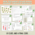 Bible Escape Room | New Testament Escape Room for Kids | Kids Games | Easter Games