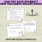 New Testament Escape Room for Youth | Youth Games | Classroom Games | Party Games | Digital Escape Room | Classroom Party | Family Games