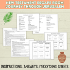Bible Escape Room | New Testament Escape Room for Kids | Kids Games | Easter Games
