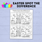 Easter Spot the Difference for Kids | Easter Activities for Kids | Kids Activities | Easter Printables | Easter Games