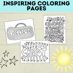 Inspirational Christ Coloring Pages