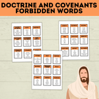 Doctrine And Covenants Games for Kids | Kid's Games | Adult Games | Church Games | D&C games and Activities | Doctrine and Covenants Lesson