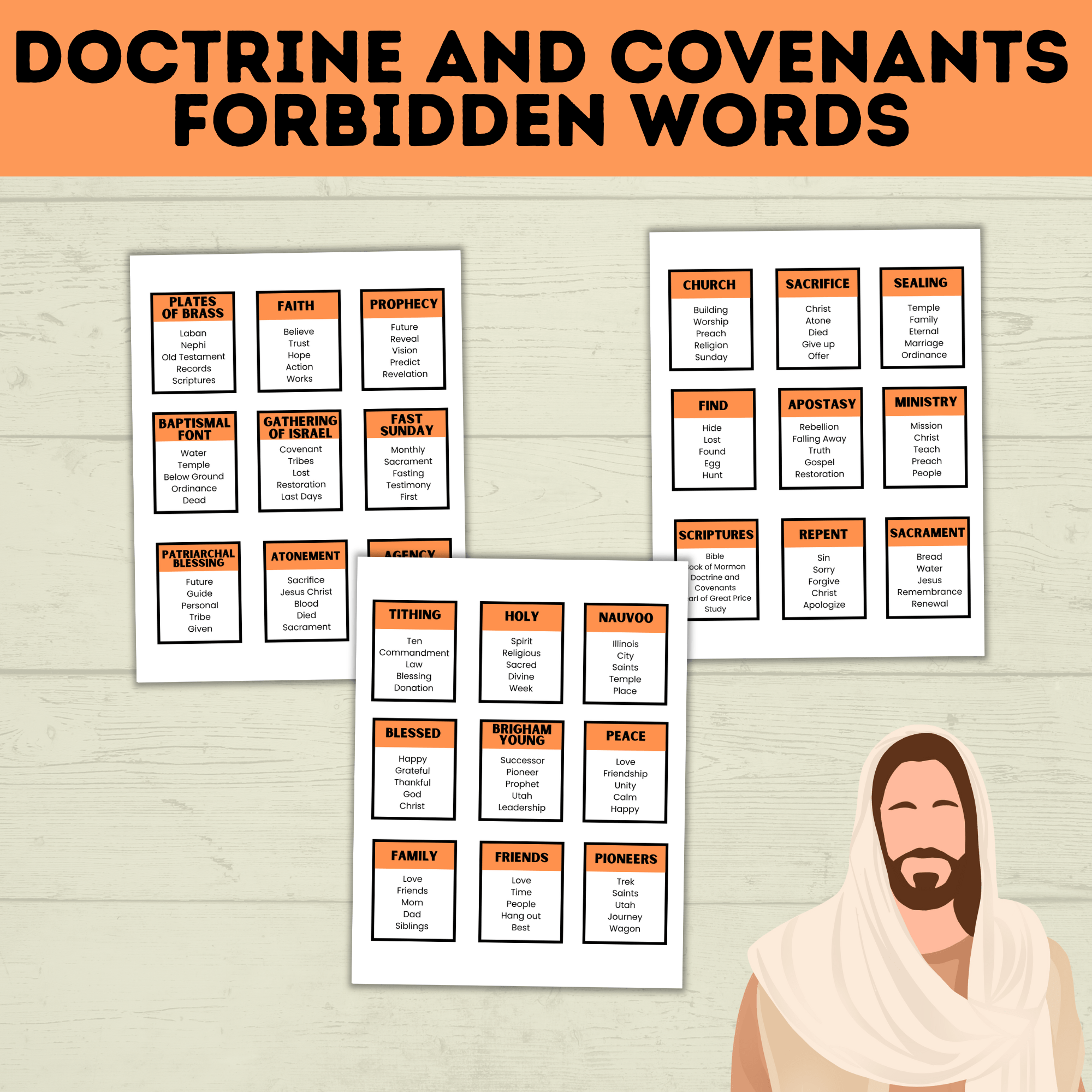 Doctrine And Covenants Games for Kids | Kid's Games | Adult Games | Church Games | D&C games and Activities | Doctrine and Covenants Lesson