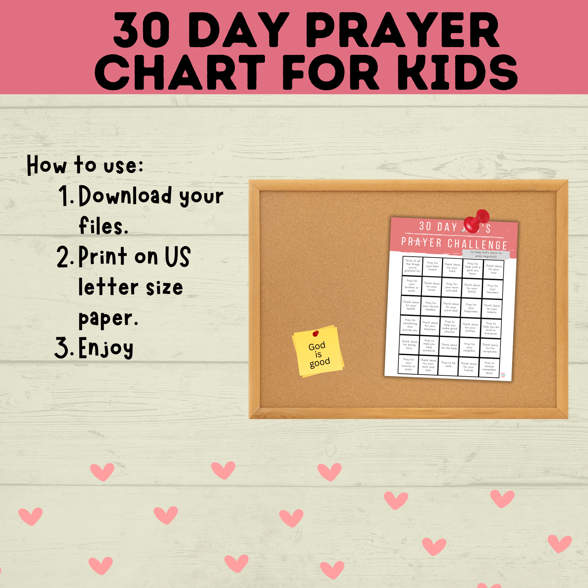 30 Day Kid's Prayer Challenge