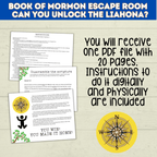 Book of Mormon Escape Room for kids ages 8-12 | Book of Mormon Game