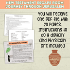 Bible Escape Room | New Testament Escape Room for Kids | Kids Games | Easter Games
