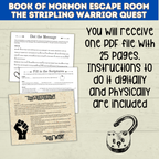 Book of Mormon Escape Room for Youth | Book of Mormon Games | Kids Escape Room | Youth Escape Room | Book of Mormon Activities | Digital