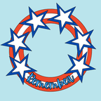 Memorial Day Wreath, DIY paper wreath, Memorial Day Craft, Easy Patriotic Crafts