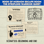 Book of Mormon Escape Room for Youth | Book of Mormon Games | Kids Escape Room | Youth Escape Room | Book of Mormon Activities | Digital