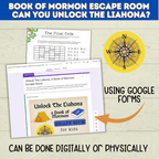 Book of Mormon Escape Room for kids ages 8-12 | Book of Mormon Game