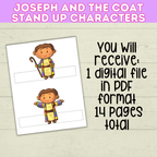 Joseph Bible Story Craft for Kids, Sunday School, Kids Ministry, Toddler, Old Testament