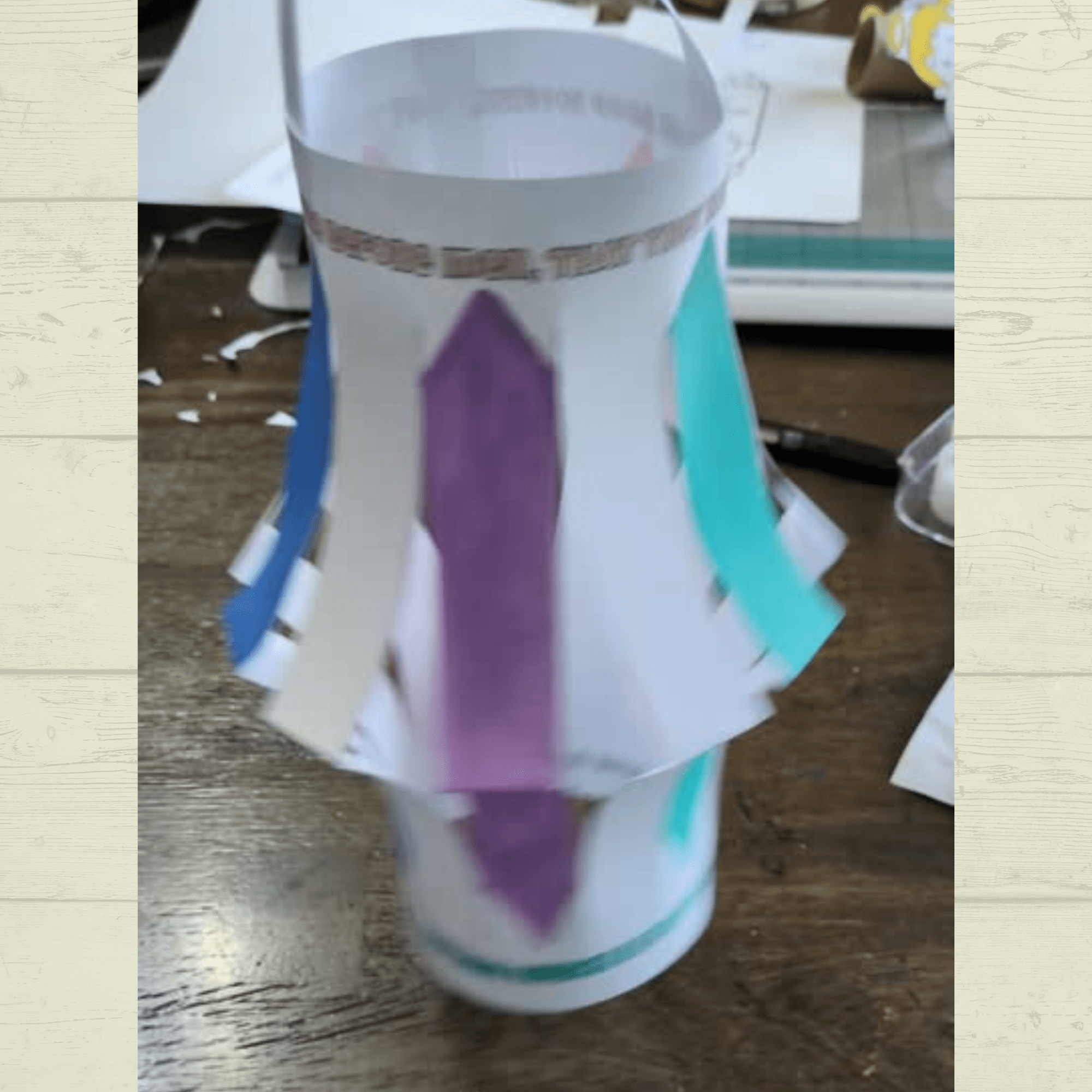 Paper Lantern Template for Kids, Book of Mormon Verse Craft, Sunday School Craft