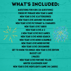 New Year's Eve Game Pack for the Whole Family | New Year's Games | Kids Games | Family Games | New Year's Eve Pictionary | Games for Kids