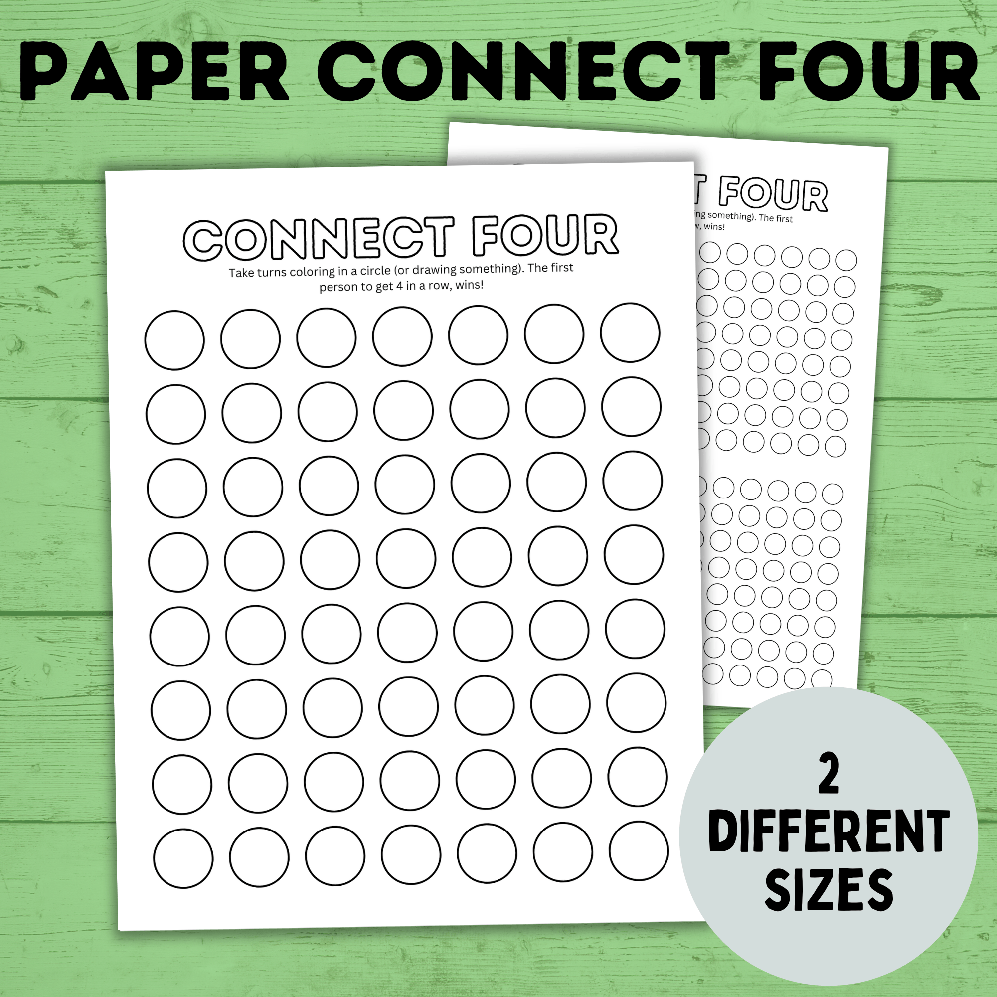 Connect Four Game | Kids Games | Paper Connect Four | Pen and Pencil Games | Travel Games | Paper Games | Party Games | Classroom Games