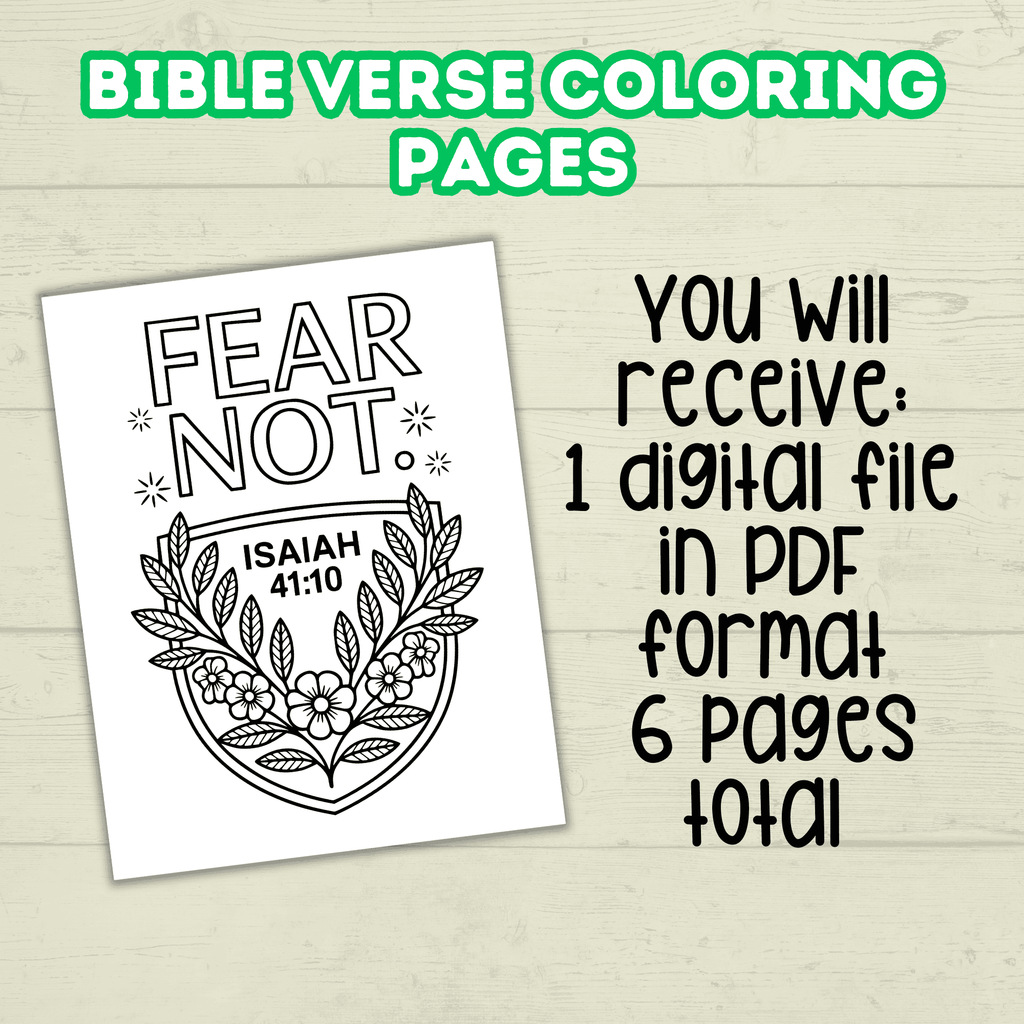 Bible Verse Coloring Pages for Kids and Adults, Christian Scripture Activity Sheets